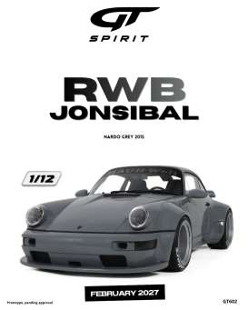 Porsche  - RWB Jonsibal 2015 grey - 1:12 - GT Spirit - GT602 - GT602 | Toms Modelautos