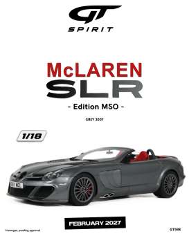 McLaren  - SLR Edition 2007 grey - 1:18 - GT Spirit - GT598 - GT598 | Toms Modelautos