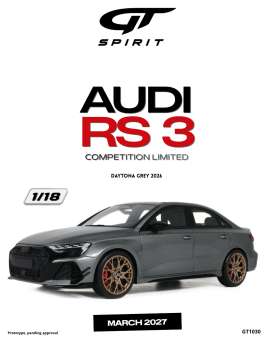 Audi  - RS 2026 Daytona grey - 1:18 - GT Spirit - GT1030 - GT1030 | Toms Modelautos