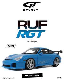 RUF  - RGT 2004 light blue - 1:18 - GT Spirit - GT603 - GT603 | Toms Modelautos