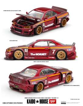 Nissan  - Skyline GTR (R34) 1999 red - 1:64 - Mini GT - KHMG315 - MGTKHMG315 | Toms Modelautos