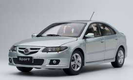 Mazda  - 3 Sport glacier silver metallic - 1:18 - SunStar - 5892 - sun5892 | Toms Modelautos