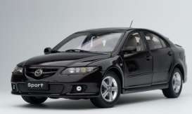 Mazda  - 3 Sport violet gray metallic - 1:18 - SunStar - 5893 - sun5893 | Toms Modelautos