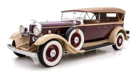 Ford  - Lincoln KB Top up 1932 ascot maroon - 1:18 - SunStar - 6221 - sun6221 | Toms Modelautos