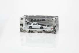 Mazda  - Savanna  RX-7 1995 white/black - 1:64 - Kyosho - 07133LC - KYO07133LC | Toms Modelautos