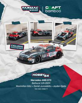 Mercedes Benz AMG - GT GT3 2024 various - 1:64 - Tarmac - T64-062-24BH77 - TC-T64-062-24BH77 | Toms Modelautos