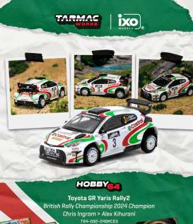 Toyota  - Yaris GR 2024 various - 1:64 - Tarmac - T64-092-24BRC03 - TC-T64-092-24BRC03 | Toms Modelautos