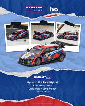 Hyundai  - I20N 2023 various - 1:64 - Tarmac - T64-089-23RS42 - TC-T64-089-23RS42 | Toms Modelautos