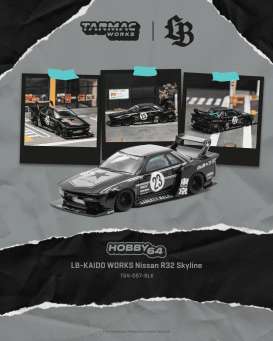 Nissan  - Skyline 2025 black - 1:64 - Tarmac - T64-097-BLK - TC-T64-097-BLK | Toms Modelautos