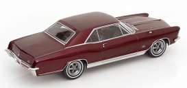 Buick  - Riviera  1965 darkred-metallic - 1:18 - KK - Scale - KKDC181531 - KKDC181531 | Toms Modelautos