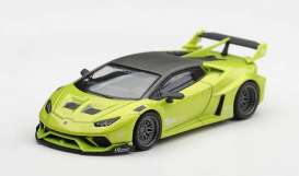 Lamborghini  - Huracan 2023 lime metallic - 1:64 - Mini GT - MGT01377-L - MGT01377-L | Toms Modelautos
