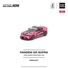 Toyota  - Supra FDJ2 pink - 1:64 - Pop Race Limited - PR640547 - PR640547 | Toms Modelautos