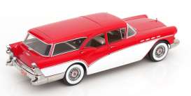 Buick  - Special Estate Wagon 1957 red/white - 1:18 - KK - Scale - KKDC181651 - KKDC181651 | Toms Modelautos