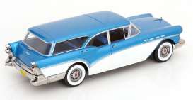 Buick  - Special Estate Wagon 1957 turquoise-metallic/white   - 1:18 - KK - Scale - KKDC181652 - KKDC181652 | Toms Modelautos