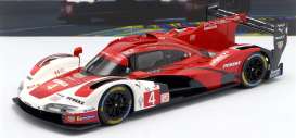 Porsche  - 963 2024 white/red - 1:18 - IXO Models - LEGT963-LM017 - ixoLEGT963-LM017 | Toms Modelautos