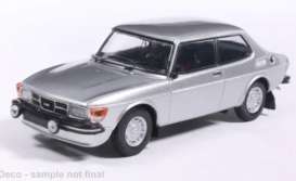 Saab  - 99 EMS 1976 silver - 1:43 - IXO Models - 1009809 - ixoCLC689 | Toms Modelautos
