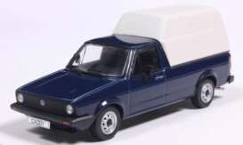 Volkswagen  - Caddy I 1983 dark blue - 1:43 - IXO Models - 1006018 - ixoCLC664 | Toms Modelautos