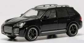 Porsche  - Cayenne Techart 2003 black - 1:64 - IXO Models - 1016451 - ixo64RC001A | Toms Modelautos