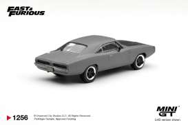Dodge  - Charger 2011 black/grey - 1:64 - Mini GT - MGT01256-BL - MGT01256-BL | Toms Modelautos