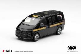 Hyundai  - Staria  black/gold - 1:64 - Mini GT - MGT01384-L - MGT01384-L | Toms Modelautos