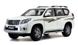 Toyota  - Prado LC150 white - 1:64 - Massdi - TYT2301 - MAS-TYT2301 | Toms Modelautos