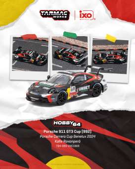 Porsche  - 911 2024 various - 1:64 - Tarmac - T64-093-24CCB69 - TC-T64-093-24CCB69 | Toms Modelautos