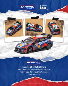 Hyundai  - i20N 2023 various - 1:64 - Tarmac - T64-089-23CER11 - TC-T64-089-23CER11 | Toms Modelautos